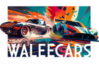 logo waleecars blanc